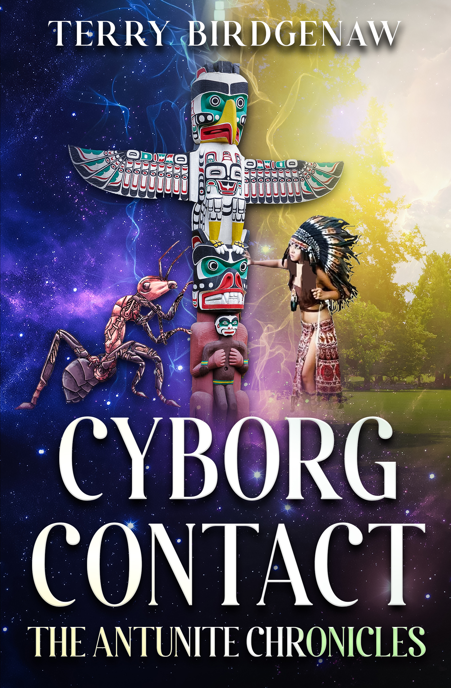 Book cover for Cyborg Contact